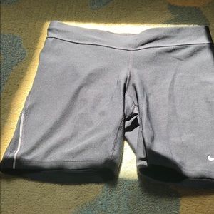 Black Nike short cycling shorts